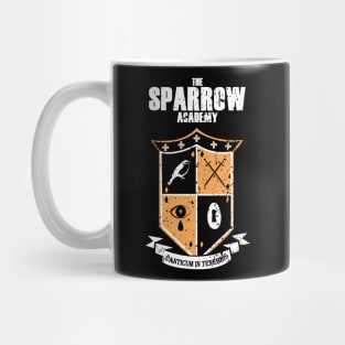 UMBRELLA ACADEMY 3: SPARROW ACADEMY (BLACK & GRUNGE) Mug